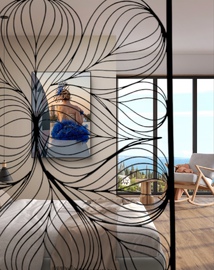 Cloisons décorative sur mesure bois 