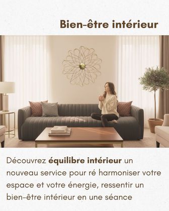 Retrouver un intérieur harmonieux et un bien-être chez soi en une séance